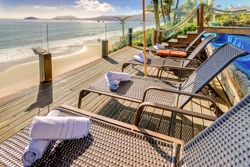 Praia de Canasvieiras é perfeita para a família